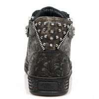 Ботинки M.PS029-C2 VINTAGE FLOWER NEGRO BOX ORO PISA NEGRO New Rock M.PS029-C2 - маленькая картинка