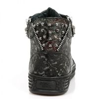 Ботинки M.PS029-C6 VINTAGE FLOWER NEGRO VINTAGE FLOWER ROJO PISA NEG New Rock M.PS029-C6 - маленькая картинка