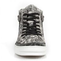  M.PS029-C9 VINTAGE FLOWER NEGRO CAMUFLAGE GRIS PISA BLANCO New Rock M.PS029-C9 -  