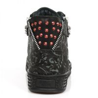 Ботинки M.PS029-S12 VINTAGE FLOWER NEGRO RAW NEGRO PISA NEGRO New Rock M.PS029-S12 - маленькая картинка