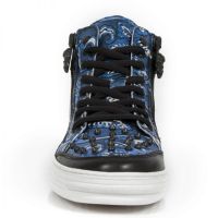 Ботинки M.PS029-S7 RAW NEGRO VINTAGE FLOWER POLAR AZUL PISA BLANCO New Rock M.PS029-S7 - маленькая картинка
