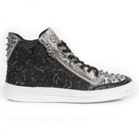 Ботинки M.PS029-S9 VINTAGE FLOWER NEGRO CAMUFLAGE GRIS PISA BLANCO New Rock M.PS029-S9 - маленькая картинка