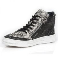 Ботинки M.PS029-S9 VINTAGE FLOWER NEGRO CAMUFLAGE GRIS PISA BLANCO New Rock M.PS029-S9 - маленькая картинка
