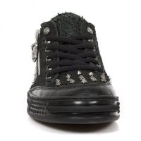 Ботинки M.PS030-C1 AFRICA NEGRO RAW NEGRO CORTADO SPIGA PISA NEGRO New Rock M.PS030-C1 - маленькая картинка