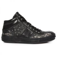 Ботинки M.PS032-C1 RAW NEGRO VINTAGE FLOWER NEGRO RASPADO PISA NEGRO New Rock M.PS032-C1 - маленькая картинка