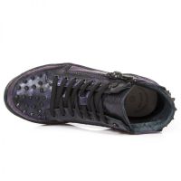 Ботинки M.PS039-C18 VINTAGE ALASKA LILA, BOX LILA-METAL, PISA NEGRO New Rock M.PS039-C18 - маленькая картинка