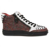 Ботинки M.PS039-C7 FLORAL BOX PLANE-ROJO REVESS ROJO BRUMA CRACK BLA New Rock M.PS039-C7 - маленькая картинка