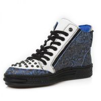 Ботинки M.PS039-C8 FLORAL BOX PLANE-AZUL REVESS AZUL BRUMA CRACK BLA New Rock M.PS039-C8 - маленькая картинка