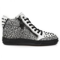 Ботинки M.PS039-C9 FLORAL BOX PLANE-BLANCO REVESS BLANCO BRUMA CRACK New Rock M.PS039-C9 - маленькая картинка