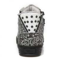 Ботинки M.PS039-C9 FLORAL BOX PLANE-BLANCO REVESS BLANCO BRUMA CRACK New Rock M.PS039-C9 - маленькая картинка