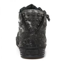Ботинки M.PS039-S3 VINTAGE FLOWER NEGRO, BOX PLANE DIAMANETE GRABADO New Rock M.PS039-S3 - маленькая картинка
