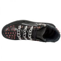 Ботинки M.PS040-C1 VINTAGE FLOWER NEGRO RAW NEGRO PISA NEGRO New Rock M.PS040-C1 - маленькая картинка