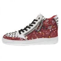  M.PS042-C1 FLORAL PAINT ROJO BRUMA CRACK BLANCO PISA BLANCO New Rock M.PS042-C1 -  