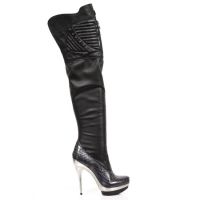 Сапоги M.PUNK080-C2 PITON NEGRO GRAFITO REVESS ROJO NAPA ELASTICA N New Rock M.PUNK080-C2 - маленькая картинка