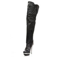Сапоги M.PUNK080-C2 PITON NEGRO GRAFITO REVESS ROJO NAPA ELASTICA N New Rock M.PUNK080-C2 - маленькая картинка