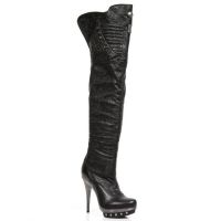 Сапоги M.PUNK080-C4 RAW NEGRO NAPA PU ELASTICA VINTAGE FLOWER NEGRO New Rock M.PUNK080-C4 - маленькая картинка