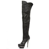 Сапоги M.PUNK080-C4 RAW NEGRO NAPA PU ELASTICA VINTAGE FLOWER NEGRO New Rock M.PUNK080-C4 - маленькая картинка