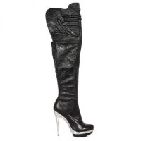  M.PUNK080-S1 NAPA NEGRO, NAPA PU ELASTICA VINTAGE FLOWER NEG - 