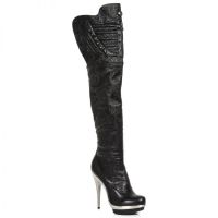 Сапоги M.PUNK080-S1 NAPA NEGRO, NAPA PU ELASTICA VINTAGE FLOWER NEG New Rock M.PUNK080-S1 - маленькая картинка