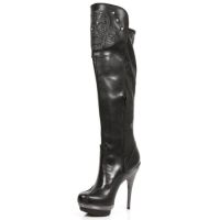 Сапоги M.PUNK081-C3 RAW NEGRO NAPA PU ELASTICA VINTAGE FLOWER NEGR New Rock M.PUNK081-C3 - маленькая картинка
