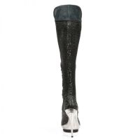 Сапоги M.PUNK090LS-C1 VINTAGE FLOWER NEGRO LYCRA STRETCH NEGRA PUNK New Rock M.PUNK090LS-C1 - маленькая картинка