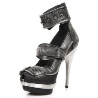 Туфли M.PUNK228-C2 FLORAL NEGRO BOX PLANE GRABADO DIAMANTE PL ACER New Rock M.PUNK228-C2 - маленькая картинка
