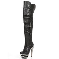 Сапоги M.ROCK225-C2 NOMADA NEGRO RAW NEGRO CORT ESPIGA ROCK ACERO L New Rock M.ROCK225-C2 - маленькая картинка