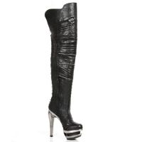 Сапоги M.ROCK225-C2 NOMADA NEGRO RAW NEGRO CORT ESPIGA ROCK ACERO L New Rock M.ROCK225-C2 - маленькая картинка