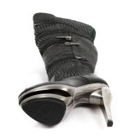 Сапоги M.ROCK225-R1 ITALI NEGRO RAW NEGRO CORTADO SPIGA ROCK ACERO New Rock M.ROCK225-R1 - маленькая картинка