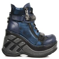 Ботинки M.SP0002-S2 NOMADA AZUL, BOX AZUL-METAL GRABADO DIAMANTE, NE New Rock M.SP0002-S2 - маленькая картинка