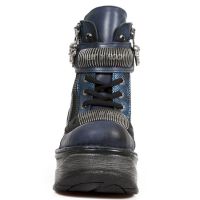 Ботинки M.SP0002-S2 NOMADA AZUL, BOX AZUL-METAL GRABADO DIAMANTE, NE New Rock M.SP0002-S2 - маленькая картинка