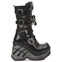 Сапоги M.SP9873-C1 ITALI NEGRO NOMADA NEGRO NEO CUNA SPORT NEGRO New Rock M.SP9873-C1 - маленькая картинка