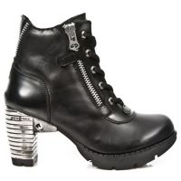 Ботинки M.TR041-C1 ITALI NEGRO ANTIK NEGRO TRAIL NEGRO TACON ACERO New Rock M.TR041-C1 - маленькая картинка