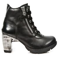 Ботинки M.TR041-C1 ITALI NEGRO ANTIK NEGRO TRAIL NEGRO TACON ACERO New Rock M.TR041-C1 - маленькая картинка