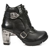 Ботинки M.TR042-C1 ITALI NEGRO ANTIK NEGRO TRAIL NEGRO TACON ACERO New Rock M.TR042-C1 - маленькая картинка