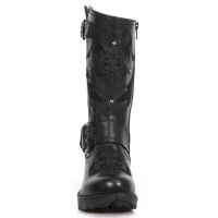 Ботинки M.TR049-S1 RAW NEGRO, BORDADOS NEGRO, TRAIL NEGRO OXIDO MILI New Rock M.TR049-S1 - маленькая картинка