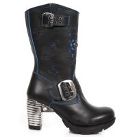 Сапоги M.TR050-C2 LUX NEGRO REVESS AZUL TRAIL NEGRO TACON ACERO New Rock M.TR050-C2 - маленькая картинка
