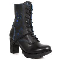 Ботинки M.TR051-C2 LUX NEGRO REVESS AZUL TRAIL NEGRO TACON OXIDO MIL New Rock M.TR051-C2 - маленькая картинка