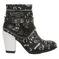 Ботинки M.TX002-S2 VINTAGE FLOWER POLAR NEGRO, NOMADA NEGRO, TEXAS B New Rock M.TX002-S2 - маленькая картинка