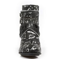 Ботинки M.TX002-S2 VINTAGE FLOWER POLAR NEGRO, NOMADA NEGRO, TEXAS B New Rock M.TX002-S2 - маленькая картинка