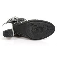 Ботинки M.TX002-S2 VINTAGE FLOWER POLAR NEGRO, NOMADA NEGRO, TEXAS B New Rock M.TX002-S2 - маленькая картинка