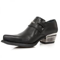 Туфли M.WST016-C1 ITALI NEGRO WEST NEGRO ACERO TACON DALLAS ACERO New Rock M.WST016-C1 - маленькая картинка