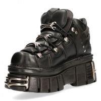  NOMADA NEGRO, TOWER NEGRO LATERAL E14 ACERO New Rock M.106-S112 -  