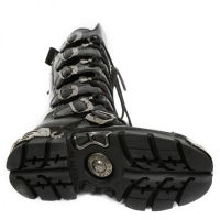 Сапоги CRUST NEGRO, CHAROL NEGRO, REACTOR NEGRO TOBERAS New Rock M.314-S6 - маленькая картинка