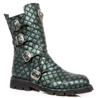 Сапоги DRAGON VERDE, PLANING NEGRO SIN New Rock M.373X-S32 - маленькая картинка