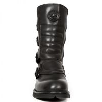 Сапоги CRUST NEGRO, PLANING NEGRO SIN (OXIDO MILITAR) New Rock M.373X-S6 - маленькая картинка