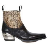  ITALI NEGRO, SNAKE CUERO, WEST NEGRO-ACERO TACON DALLAS ACERO - 