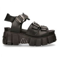 Сандалии NOMADA NEGRO TOWER NEGRO lateral + ENTRESUELA BIO NEGRA New Rock M.BIOS101-C2 - маленькая картинка