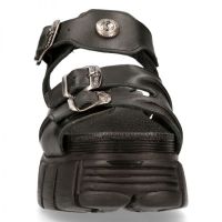 Сандалии NOMADA NEGRO TOWER NEGRO lateral + ENTRESUELA BIO NEGRA New Rock M.BIOS101-C2 - маленькая картинка