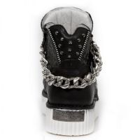 Кеды FLORAL NEGRO, CRUST NEGRO, FLORAL DENIM NEGRO, N New Rock M.CRP050-S1 - маленькая картинка